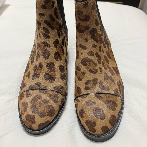 Cole Haan Leopard Print Boots - Picture 2 of 7